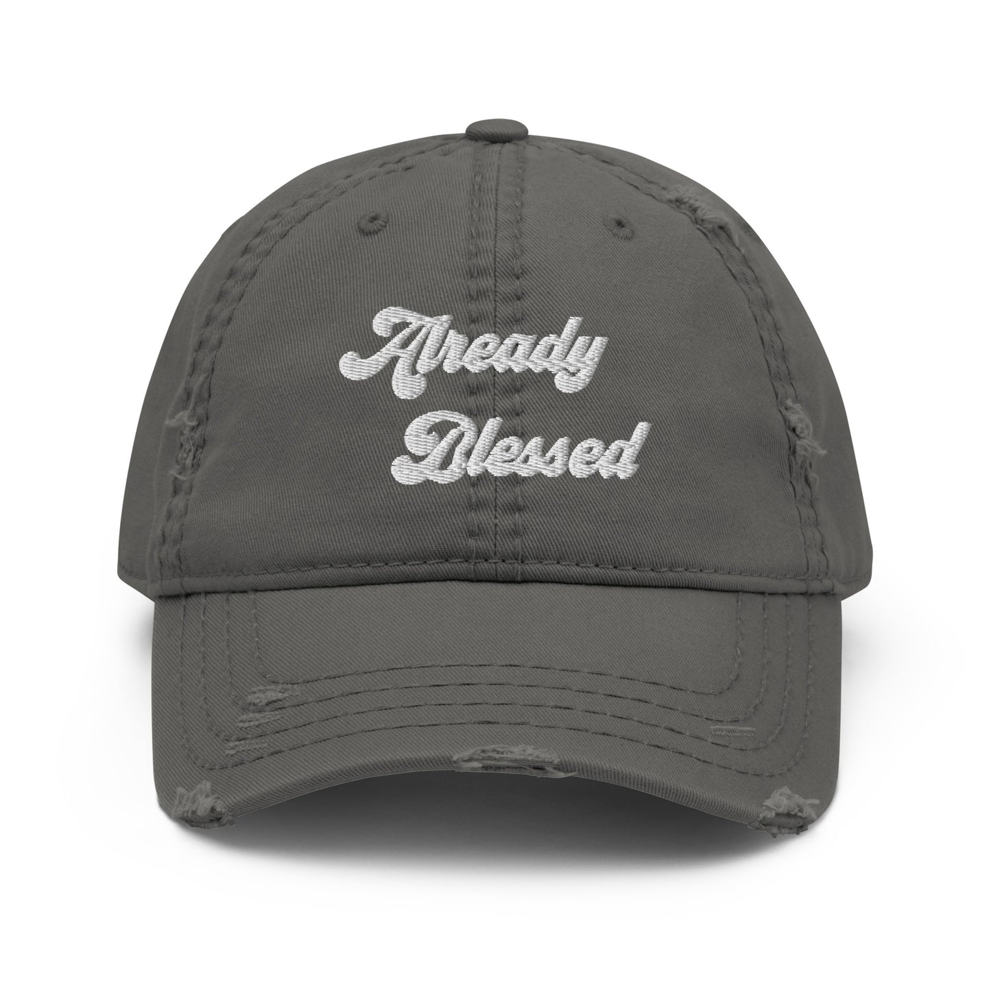 Already Blessed Distressed Dad Hat